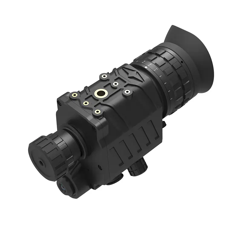 bottom part of binock night vision goggles for helmet model nvg90 on a white background