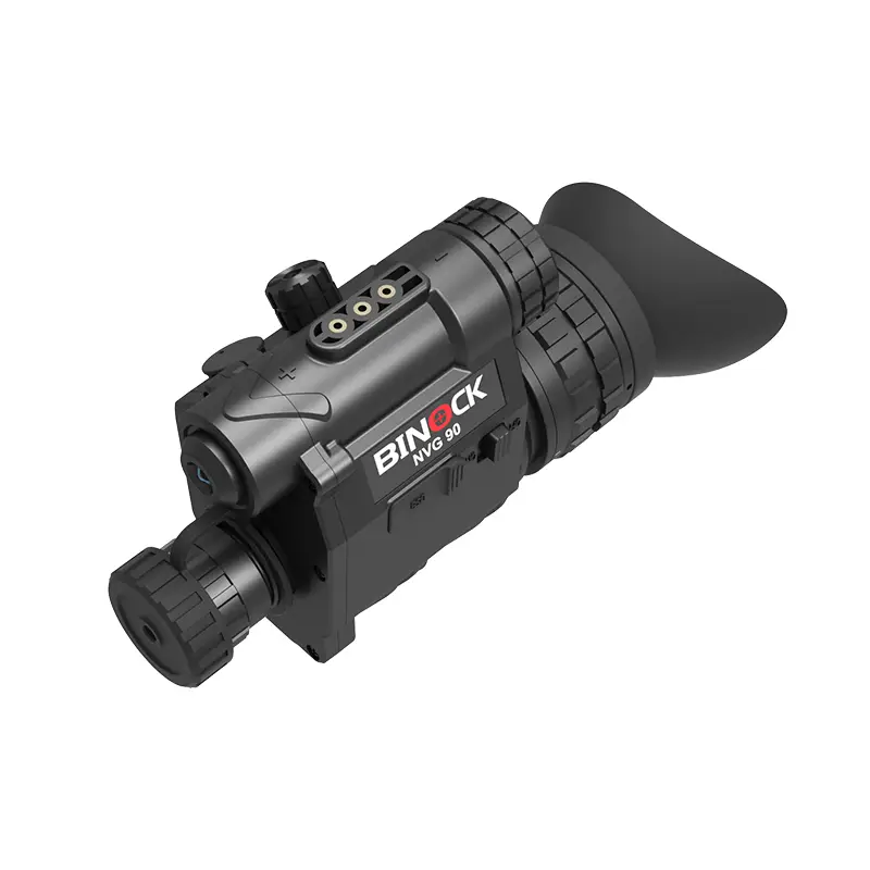 side part of binock night vision goggles for helmet model nvg90 on a white background
